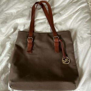 Brown Leather Michael Kors Bag